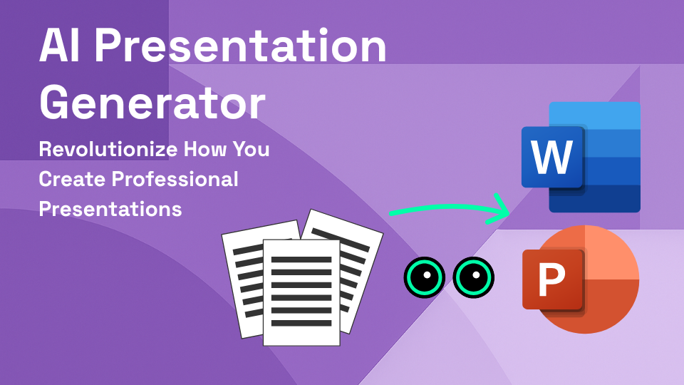 AI presentation generator transforming the global presentation software market with intelligent automation