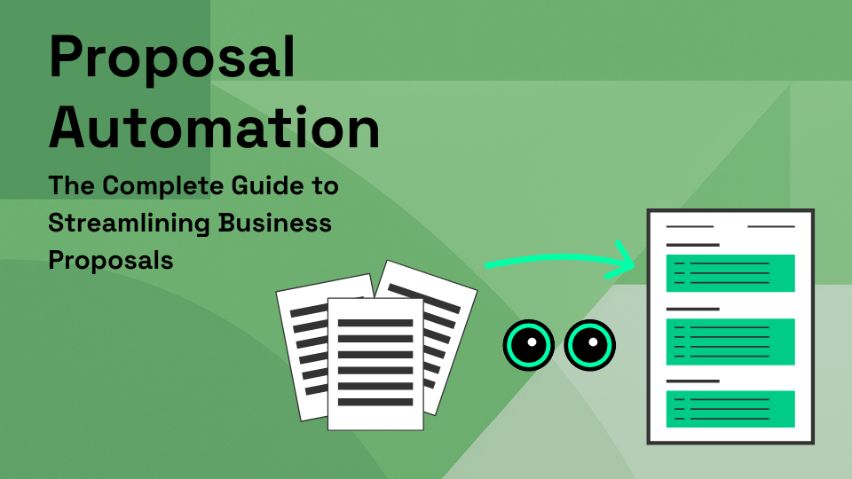 Comprehensive proposal automation workflow showing businesses streamlining their proposal creation process